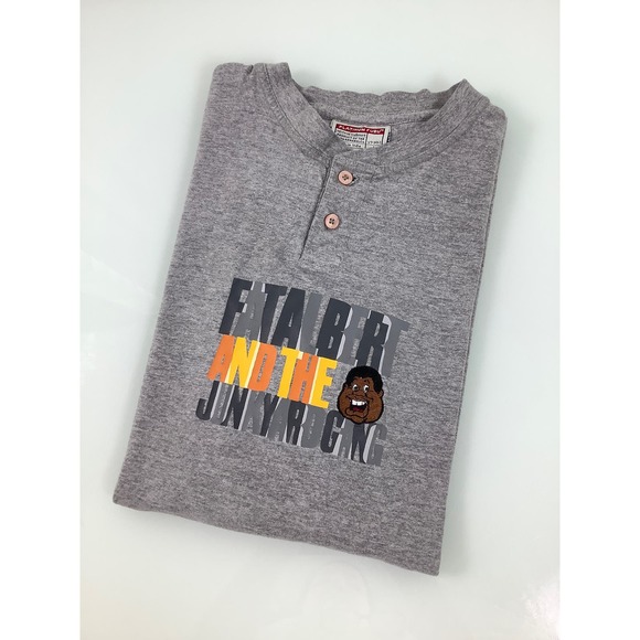 Platinum Fubu Fat Albert and the Yunkyard Gang t shirt SZ L - Picture 9 of 10